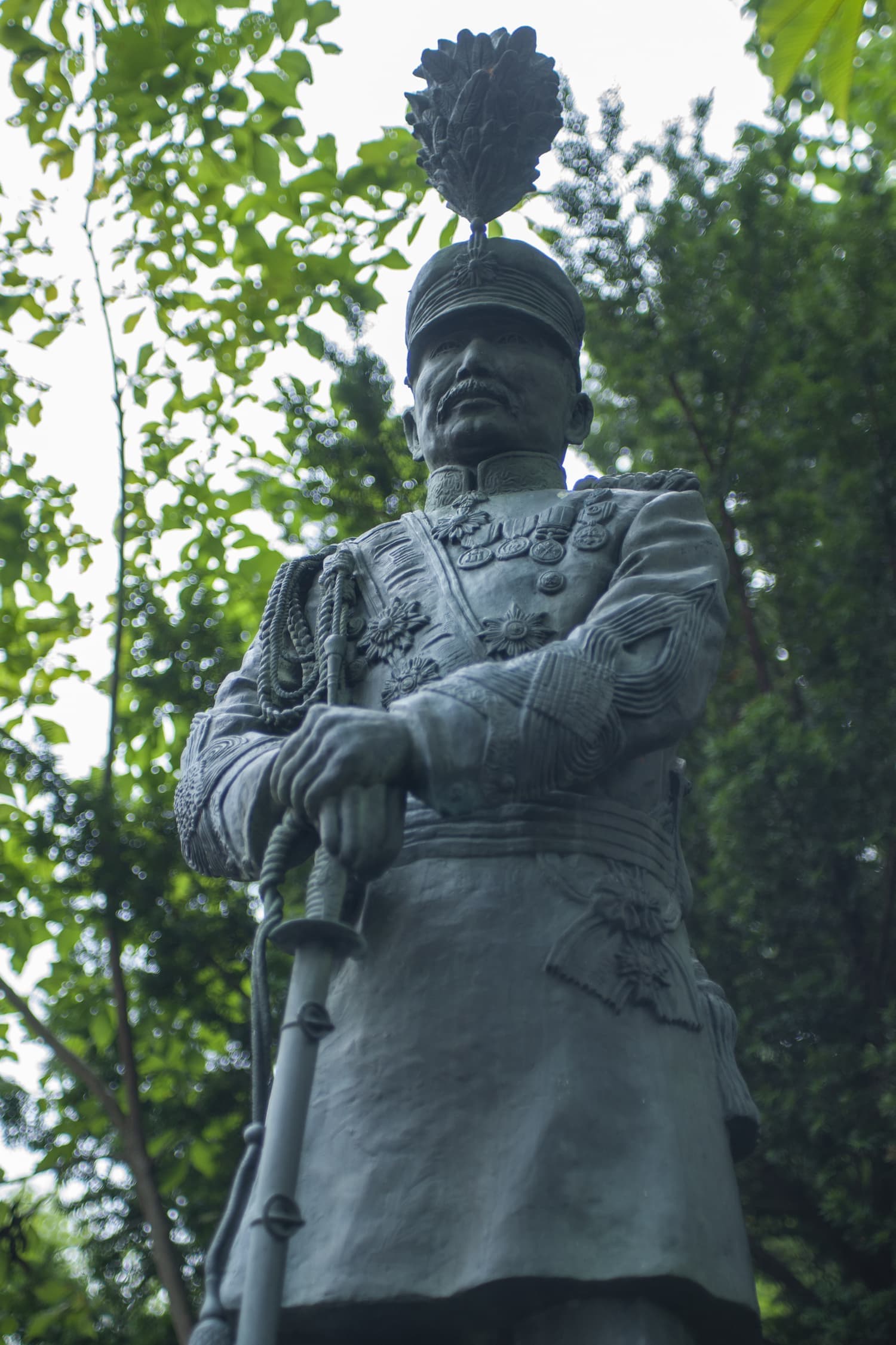 永山武四郎像(永山神社)